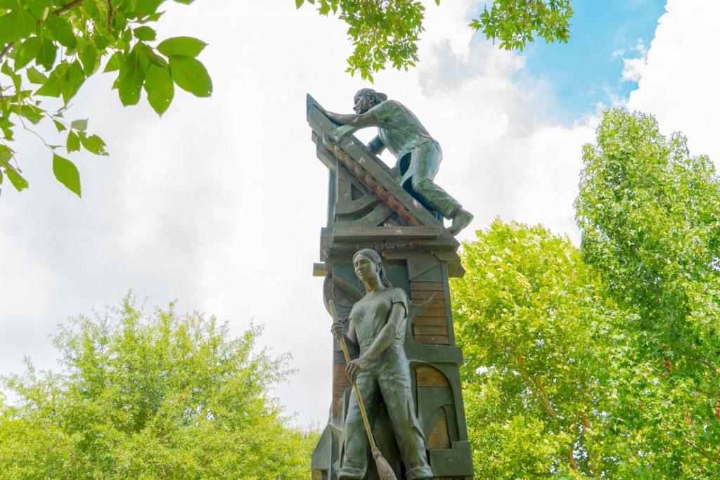 "El monumento a los trabajadores latinos de Nueva Orleans es un s&iacute;mbolo de la gratitud hacia quienes ayudaron en la reconstrucci&oacute;n de la ciudad.